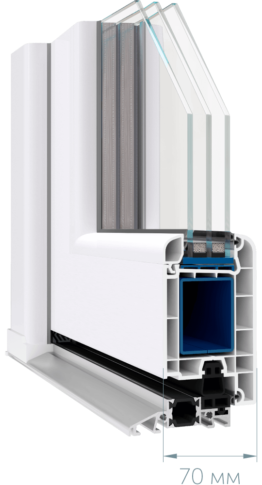 2 системы 70мм